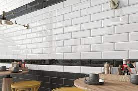With the different hues of gray and. 4x12 White Bevelled Subway Tile Mosaic Backsplash Lowest Price Faiola Tile