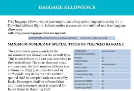 Baggage Allowence Tailwind Airlines Pdf Free Download