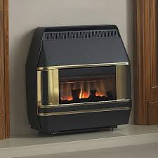 Valor Heartbeat Outset Gas Fire Black