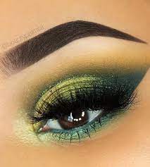 65 pretty eye makeup looks green