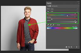 change clothing color in photo