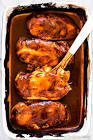 baked barbecue sauce chicken