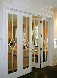 Adding mirror panels to wardrobe or closet doors completely transforms any room and is especially helpful in a small bedroom as it visually enlarges the space. Closet Doors
