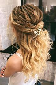 Beautiful wedding hairstyles now include natural waviness as well as bridal veils with gorgeous feminine braids. Pin On Hair