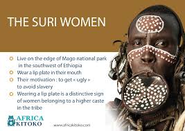 the suri women africa kitoko
