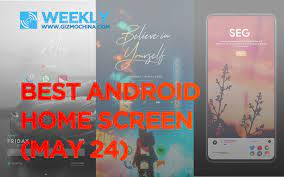 Best Android Home Screen Setups of the Week [May 23] - Gizmochina gambar png