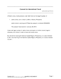 child travel consent philippines