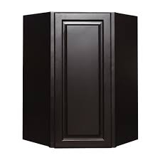 Newest oldest price ascending price descending relevance. Lifeart Cabinetry La Newport Assembled 24x36x12 In 1 Door Wall Diagonal Corner Cabinet With 2 Shelves In Dark Espresso Ane Wdc2436 The Home Depot