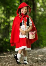 deluxe s little red riding hood costume kids s black red white l fun costumes