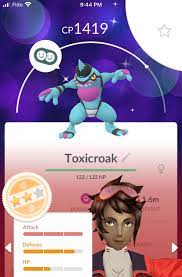 Finally caught and evolved shiny backwards-cap toxicroak :  r/mystic7submissions