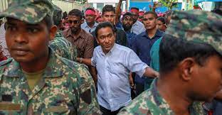 Maldives' ex-president Yameen walks free after graft conviction overturned