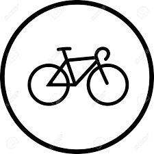 Image result for icon bike black circle