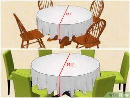 3 Ways To Choose A Tablecloth Size