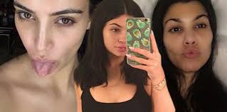 kardashian jenner s look without makeup