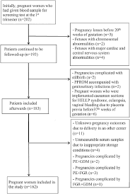 Flowchart Of Pregnant Women In The Study Pe Preeclampsia