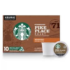 Free shipping for many products! Starbucks Medium Roast K Cup Coffee Pods Pike Place Roast For Keurig Brewers 0 44 Oz Instacart