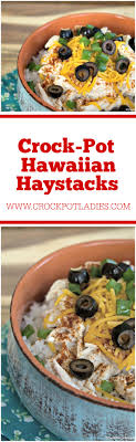 crock pot hawaiian haystacks crock