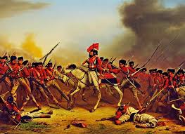 KREA - cawnpore battle scene sepoy mutiny 1 8 5 7, indian rebellion against  british east india company, highly detailed realistic vibrant colors oil  painting