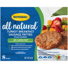 erball all natural turkey breakfast