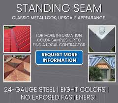 standing seam series modern metal roofing