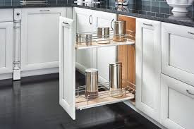contemporary base cabinet pullout