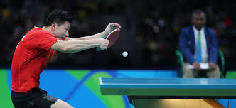 Image result for ma long pic playing tt