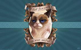 10 grumpy cat wallpapers