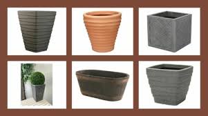 Large Outdoor Plant Pots Containers