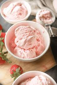 strawberry keto ice cream an easy