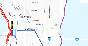 Course Map Race Route Info Seattle 1 2 Marathon Trip