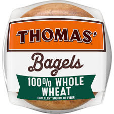 thomas bagels 100 whole wheat pre
