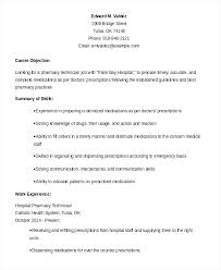 Resumes For Pharmacy Technicians 9038 Life Unchained