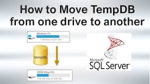 how to move tempdb from one drive to