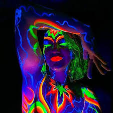 uv body face paint glow in the dark