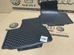 vw up rubber mats foot rear new genuine