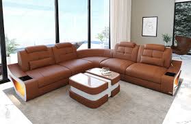 leather sectional sofa venice l shape