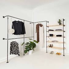 Für meinen flur habe ich mir eine garderobe selbst gebaut! Kleiderschrank Industrial Design Eckkleiderschrank Online Bestellen