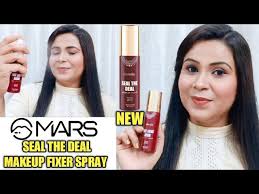 mars seal the deal makeup fixer spary