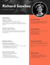 Yellow And Dark Purple College Resume Templates By Canva
