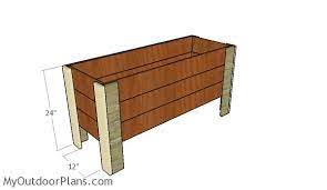 Wood Planter Box Plans Myoutdoorplans