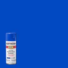 Maybe you would like to learn more about one of these? Rust Oleum Stops Rust 12 Oz Protective Enamel Gloss Cobalt Spray Paint 6 Pack 347024 The Home Depot