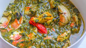 trinidad crab callaloo using frozen