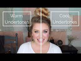 cool vs warm makeup undertones full