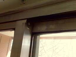 Preventing A Sliding Glass Door From