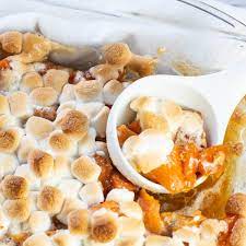 easy cand yams with marshmallows