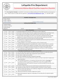 pre final inspection checklist pdf