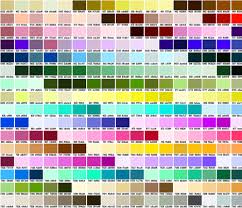 Pantone Colour Chart Labelxiluss Diary