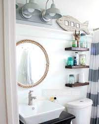small nautical bathroom makeover with