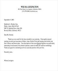 9 Post Interview Thank You Letter Template Free Sample Example