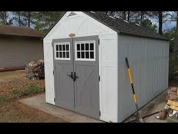 How To Assemble A Suncast Storage Shed